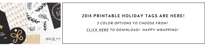 2014 Holiday Tags by Creative Index